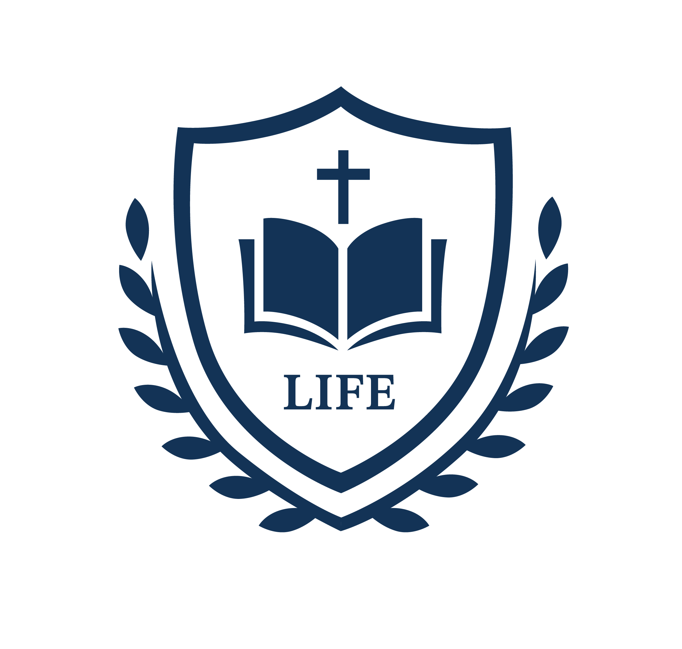 LCA Crest - No Fill - 1-color